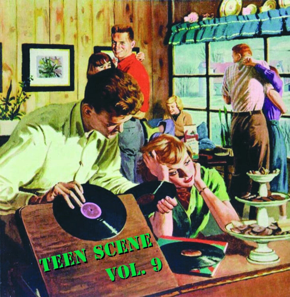 the album cover for Teen Scene 9 / Various - Teen Scene 9 (Various Artists)