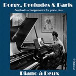the album cover for Gershwin / Stoodley - Piano a Deux