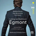 the album cover for Beethoven / Bezsmertna - Egmont 84