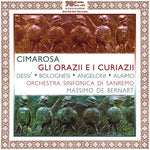 the album cover for Cimarosa / Dessi - Gli Orazii E I Curiazii