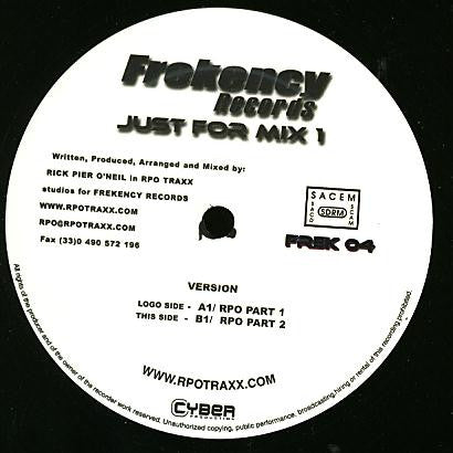 Inflator : Just For Mix 1 (12")