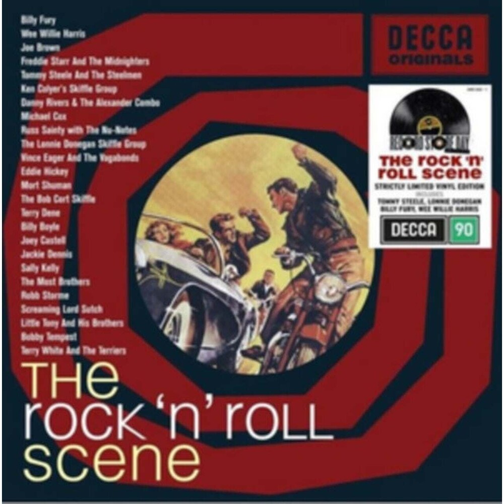 the album cover for Rock & Roll Scene / Various - Rock & Roll Scene / Various