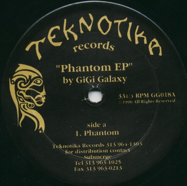 Gigi Galaxy : Phantom EP (12", EP)