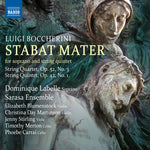 the album cover for Boccherini / Labelle / Carrai - String Quarter 52 / Sting Quintet 42