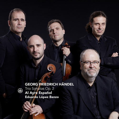 the album cover for Handel / Espanol - Trio Sonatas 2
