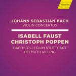the album cover for J Bach S / Faust / Stuttgart - Violin Concertos