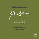 the album cover for Schumann / Swidzinski / Antes - Liederkreis / Dichterliebe