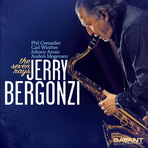 the album cover for Jerry Bergonzi - The Seven Rays