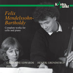the album cover for Mendelssohn / Holten - Complete Cello & Piano Works