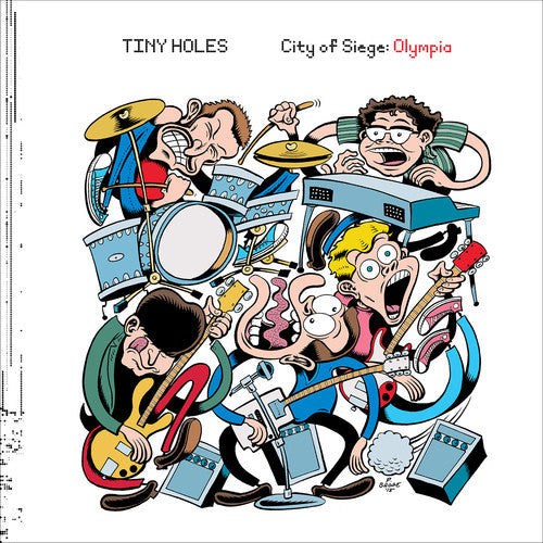 the album cover for Tiny Holes - City of Siege: Olympia