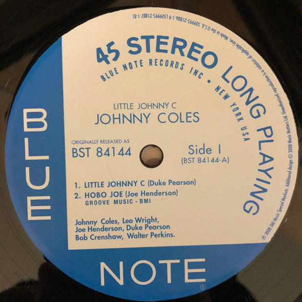 Johnny Coles : Little Johnny C (2x12", Ltd, RE, RM, Gat)