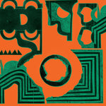 the album cover for Sacred Paws - Run Around The Sun