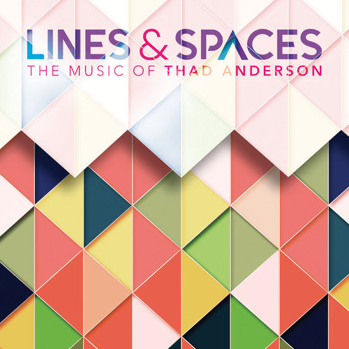 the album cover for Anderson - Lines & Spaces