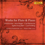 the album cover for Works For Flute & Piano / Various - Works for Flute & Piano