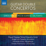 the album cover for Abril / Diaz / Arias - Guitar Double Concertos