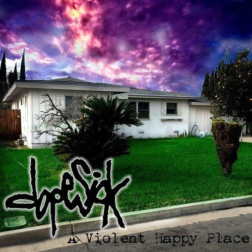 the album cover for Dopesick - A Violent Happy Place