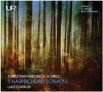 the album cover for Schale / Chiarizia - 5 Harpsichord Sonatas