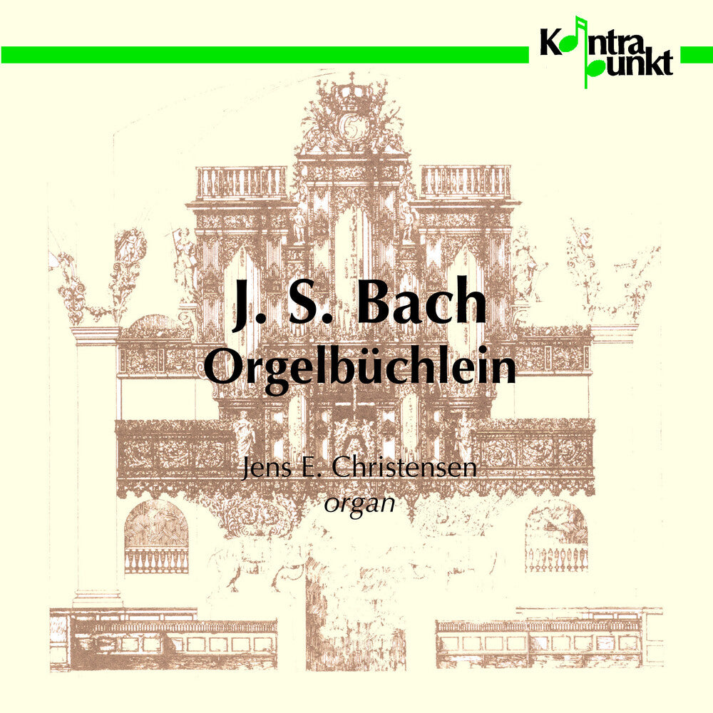 the album cover for Bach / Christensen - Orgelbuchlein