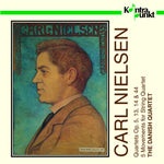 the album cover for Nielsen / Danish Quartet - Quartets, Opus 5, 13, 14, & 44