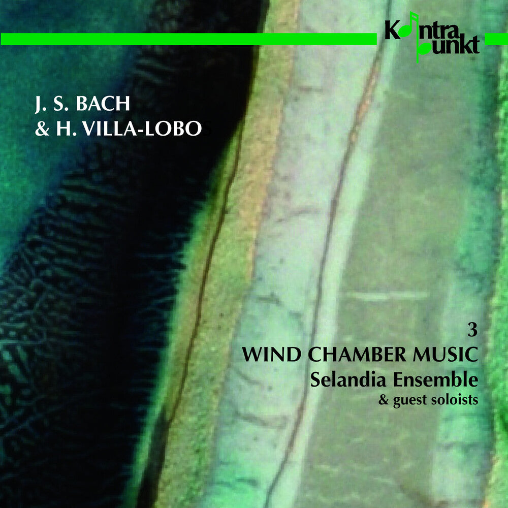 the album cover for Bach / Villa-Lobos - Wind Chamber Music