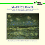 the album cover for Ravel / Mogensen / Elbaek - Violin & Piano Works
