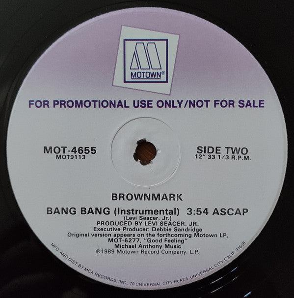 Brownmark : Bang Bang (12", Promo)