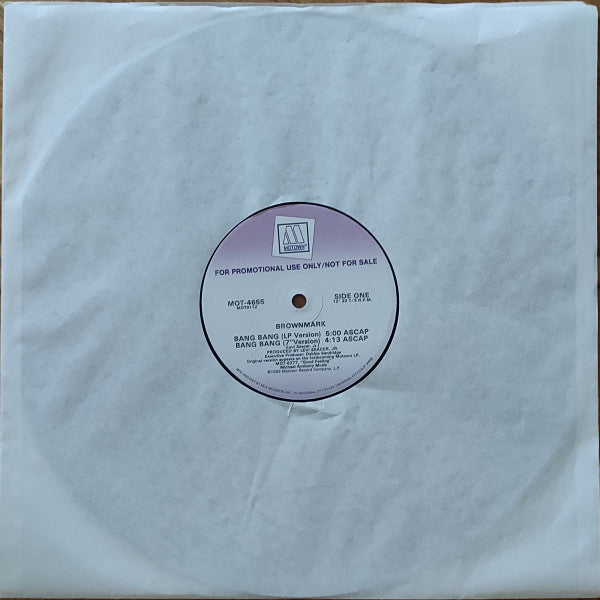Brownmark : Bang Bang (12", Promo)