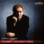 the album cover for Andrea Lucchesini - Late Piano Works 1