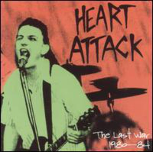 the album cover for Heart Attack - Toxic Lullabyes 1980-84