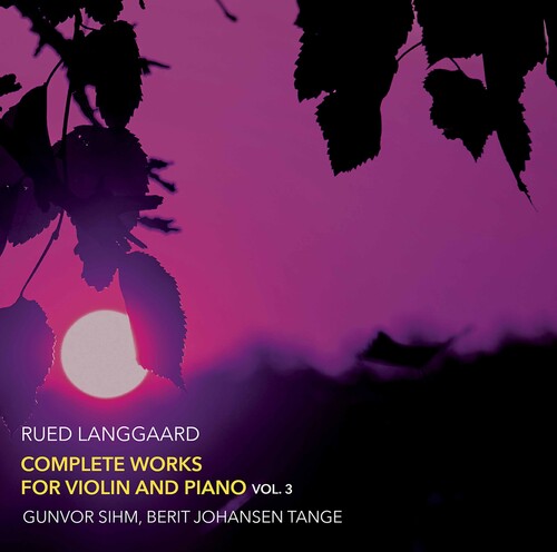 Sihm Tange - Obras completas para violín 3 (CD)