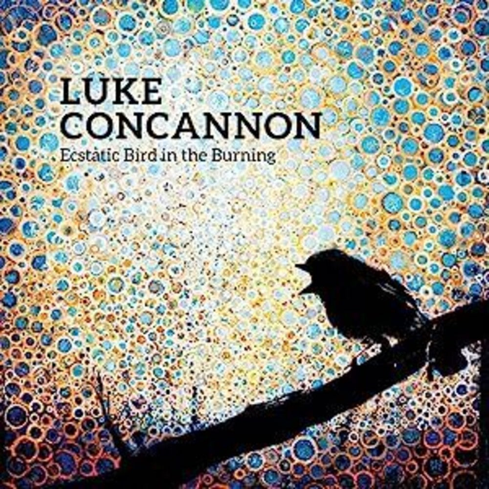 the album cover for Luke Concannon - Ecstatic Bird In The Burning