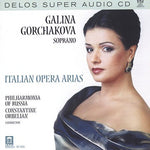 the album cover for Galina Gorchakova - Italian Opera Arias