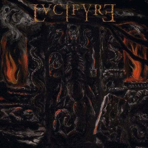 the album cover for Lvcifyre - Sacrament