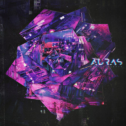 the album cover for Auras - Binary Garden