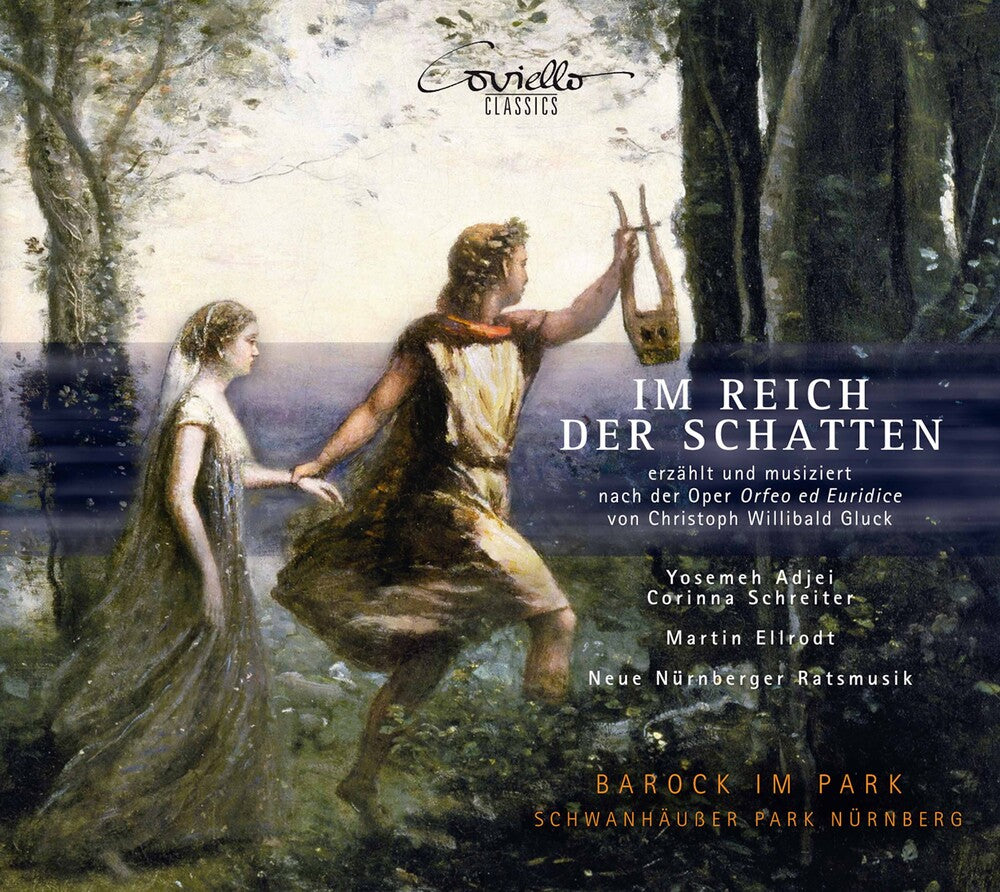 the album cover for Gluck / Adjei / Neue Nurnberger Ratsmusik - Im Reich Der Schatten
