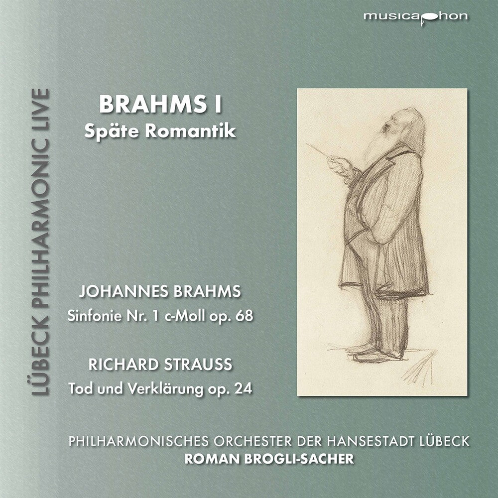 the album cover for Brahms - Brahms 1