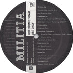 Militia (5) : Burn (12", Promo)