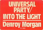 Denroy Morgan : Universal Party / Into The Light (12", Promo)