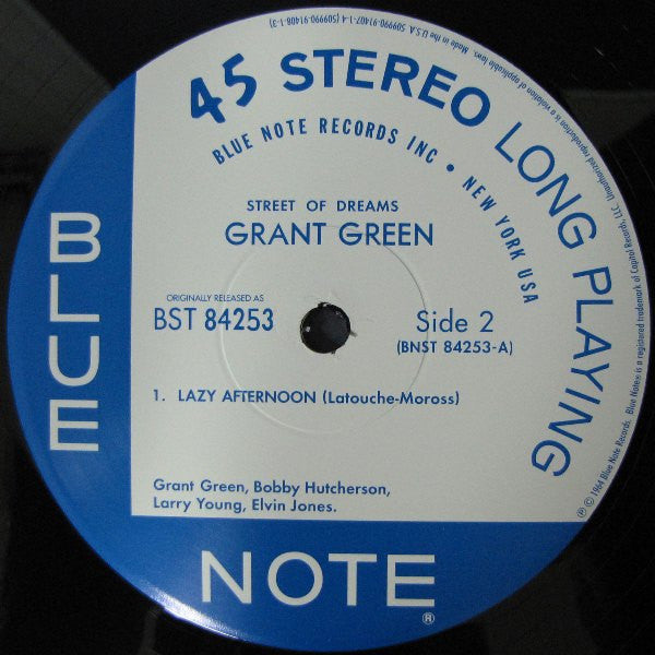 Grant Green : Street Of Dreams (2x12", Ltd, RE, RM, 180)
