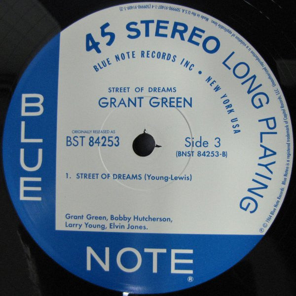 Grant Green : Street Of Dreams (2x12", Ltd, RE, RM, 180)