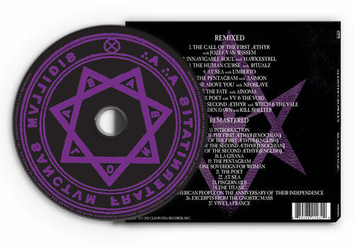 アレイスター・クロウリー - 黒魔術 (CD)