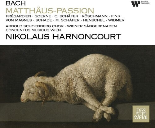 Nikolaus Harnoncourt - Pasión según San Mateo - Pasión Selon St Matthieu (Bach) (CD)
