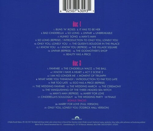 アンドリュー・ロイド・ウェバー - アンドリュー・ロイド・ウェバーの『シンデレラ』ハイライト(ビニールレコード)