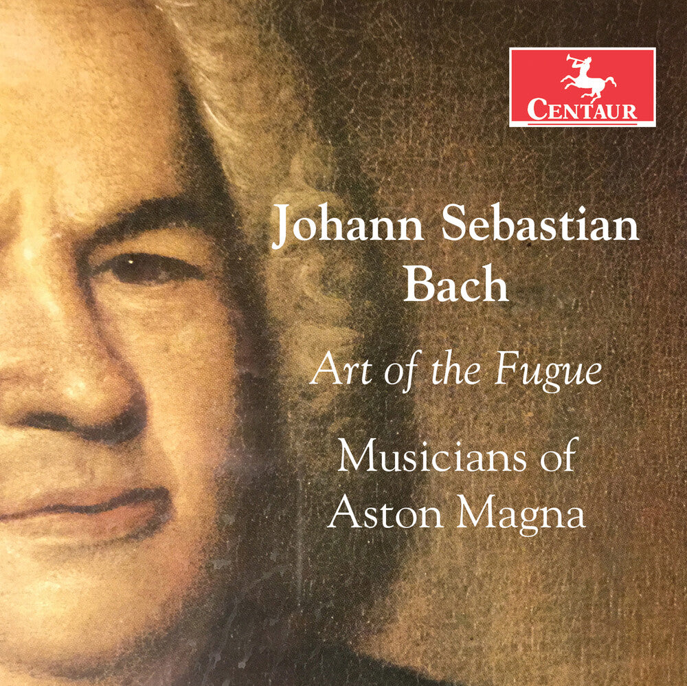 the album cover for J Bach .S. - Art of the Fugue
