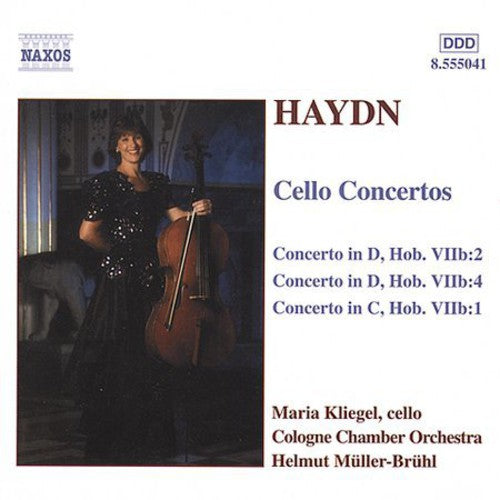 the album cover for MARIA KLIEGEL - Cello Concertos