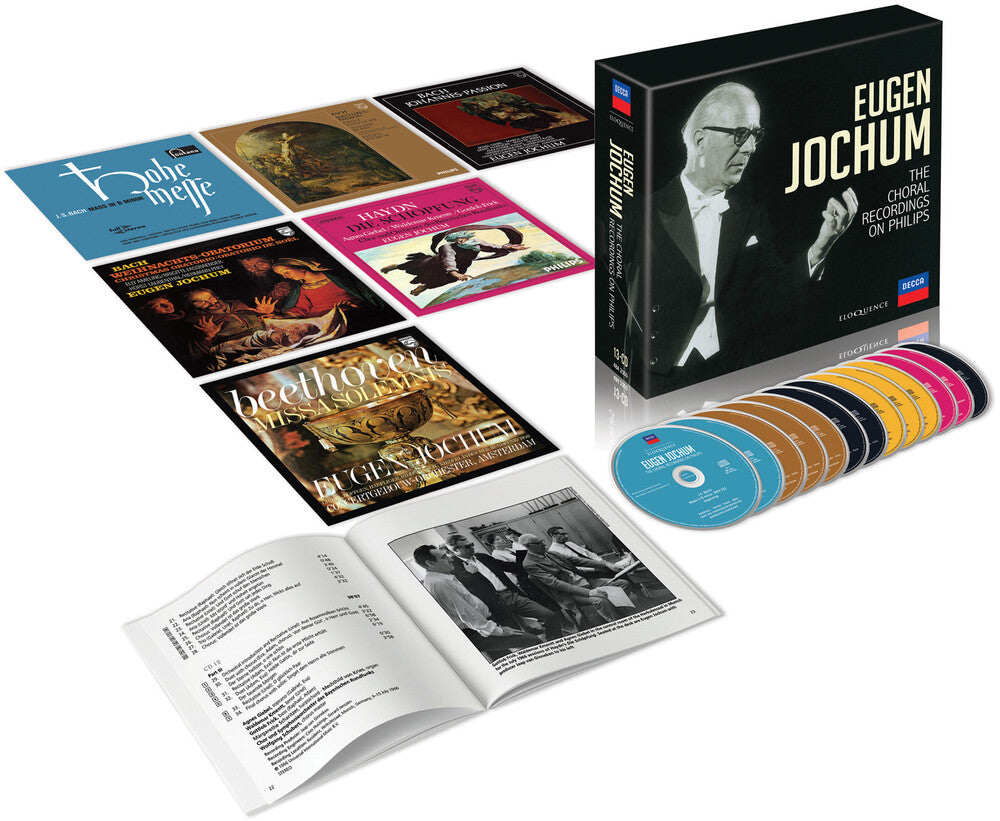 the album cover for Eugen Jochum - The Choral Recordings On Philips