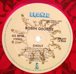 Robin George : Shout (12", Single, Promo, Red)