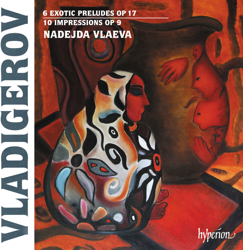 the album cover for Nadejda Vlaeva - Vladigerov: Exotic Preludes & Impressions
