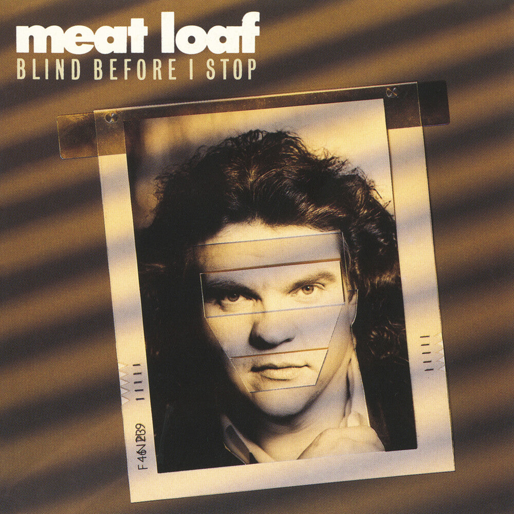 the album cover for Meat Loaf - Blind Before I Stop