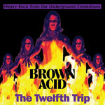 the album cover for Brown Acid - The Twelfth Trip / Various - Brown Acid - The Twelfth Trip / Various